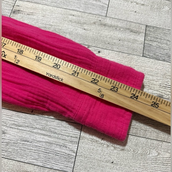 J Crew Shirt Womens Sz XS Classic Button Front Pocket Crinkle Cotton Re-Imagined - Picture 10 of 12